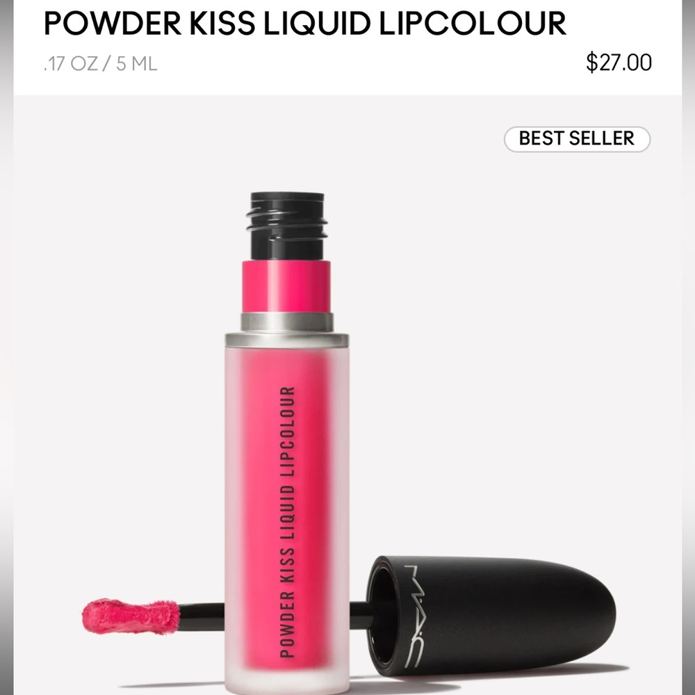 Mac powder lipstick (liquid)